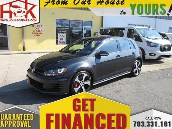 VOLKSWAGEN GOLF GTI 2017 3VW447AU8HM052921 image